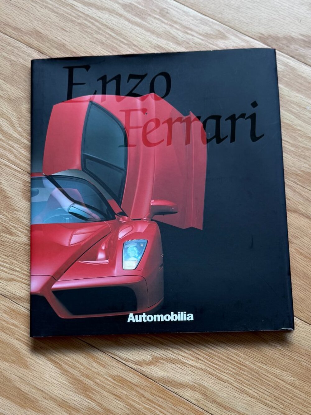 FERRARI ENZO SUPERCAR COFFEE TABLE BOOK - Rare Out of Print Edition (2003)
